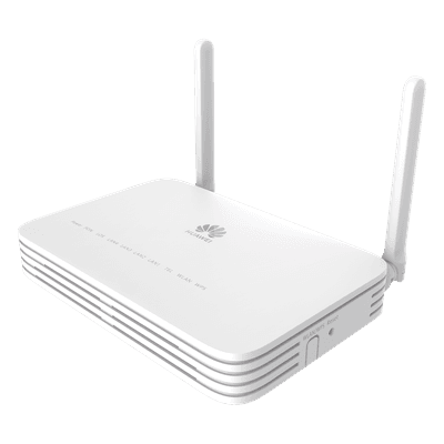 ONT GPON Huawei OptiXstar WiFi4 (2.4GHz) 1 puerto LAN GE + 3FE + 1POTS, hasta 300 Mbps EG8141A5-10 HUAWEI