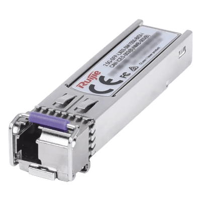 Transceptor SFP BiDi / 2.5Gb / LC Monomodo / Tx 1550nm Rx 1310nm / 3km 9.84ft 2.5G-SFP-LX03-SM1550-BIDI-I RUIJIE
