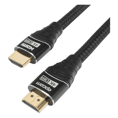 Cable HDMI / 10m (32.81 ft) / 4K@60Hz / 18Gbps / Versión 2.0 / 26AWG / Ethernet / 3D / Conectores Oro