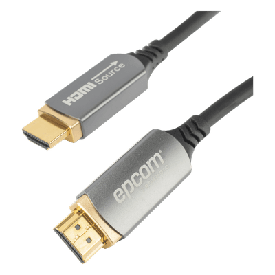 Cable HDMI de Fibra Óptica / 15m (49.21 ft) / 8K@60Hz / 18Gbps / HDCP 2.2 / 4.5mm OD