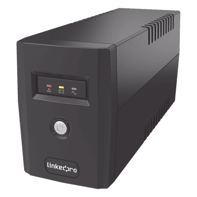UPS / 600 VA / 360 W / Línea Interactiva / AVR / 6 Salidas NEMA 5-15R (4 Respaldadas) / Onda Senoidal Simulada LP600L LINKEDPRO BY EPCOM