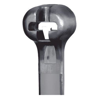 Cincho de Nylon 6.6 / 620 mm (2,034.1 ft) largo x 7 mm ancho / Bloqueo de Acero Inoxidable / Resistente a UV / Exterior e Interior / Paquete 100 pz
