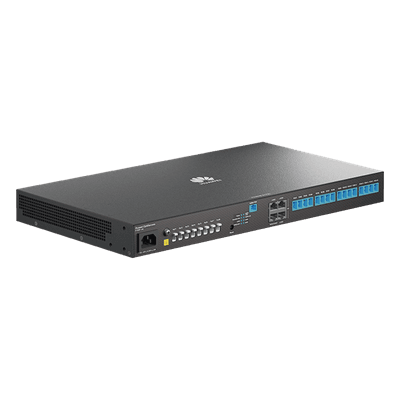 Gateway Óptico Empresarial / 4 Puertos GE / 1 Puerto XGPON / 8 Puertos PoF / 16 Puertos GPON / Wi-Fi Roaming / VPN / Firewall F1001-AC HUAWEI