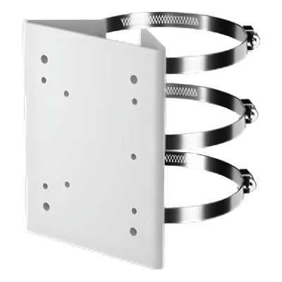 Adaptador de Montaje en Poste / PTZ Serie 35 / Acero / Interior y Exterior / Paso de Cable Interno HA60PLMZI HONEYWELL