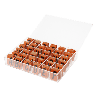 Kit Etiquetas Reflectivas / 900 Piezas / Acrílico Grado Exterior / 1.0' x 1.5' / -40°C a 71°C