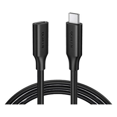 Cable Extensor USB-C / USB 3.1 Gen 2 / 10 Gbps / 100W PD / 4K@60Hz / Thunderbolt 3 / 1 m (3.3 ft)