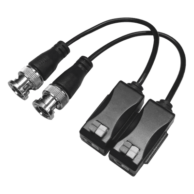 Kit de Transceptores Pasivos / 4K Ultra HD / 470m a 720p / UTP / Pig Tail BNC / Protección Grado 3 / 60dB de Inmunidad TT101FPTURBO EPCOM TITANIUM