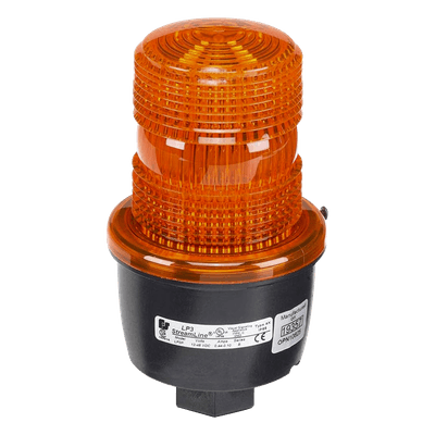 Luz de Advertencia LED Industrial / 120 Vca / Montaje Tipo T / IP69K / 50,000 Horas LED / Ámbar / UL/cUL LP3PL-120-A FEDERAL SIGNAL INDUSTRIAL
