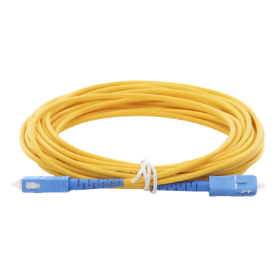 Jumper de Fibra Óptica / Monomodo OS2 G.652D / SC/UPC-SC/UPC / Simplex / 6 m (19.69 pies) / 3 mm