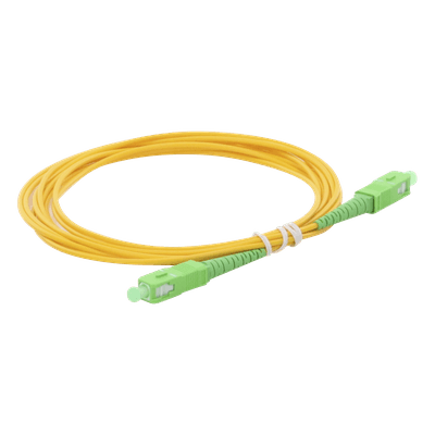 Jumper de Fibra Óptica / SC/APC-SC/APC / Monomodo OS2 / Simplex / 3 m (9.84 ft) / 2 mm
