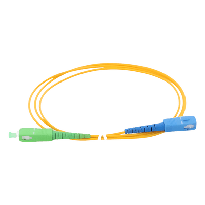 Jumper de Fibra Óptica / Monomodo OS2 / SC/APC-SC/UPC / Simplex / 1 Metro (3.28 Pies) / 2mm LPSM2SCASCUS1 LINKEDPRO BY EPCOM