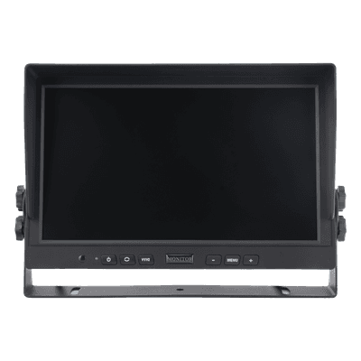 Monitor LCD 10.1" / 3 Canales de Video / Entrada 12VCC / Operación -20°C a 70°C / Conector VGA / 7.15" x 5.51" x 2.30" AE-MW1104 HIKVISION