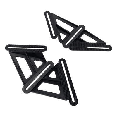 Bracket de Montaje / Bastidor en X / 4 Puntos de Fijación / Compatible 90% Cajas de Empalme / Plástico UV / 2 Piezas LP-CSSB LINKEDPRO BY EPCOM