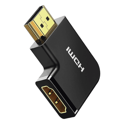 Adaptador HDMI Tipo L Macho a Hembra / Hacia Abajo / HDMI 2.0 4K@60Hz / Proporciona Flexibilidad Sin Doblar los Cables HDMI 20112 UGREEN