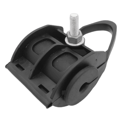 Herraje de Suspensión Dieléctrico / Cable ADSS 8-12 mm / Span 50-100 m (164-328 ft) / Fibra Óptica de Alto Rendimiento / Diseño para Cables Redondos LP-SC812 LINKEDPRO BY EPCOM