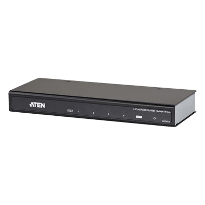 Splitter HDMI / 1 Entrada x 4 Salidas / 4K UHD @ 60 Hz / HDCP 2.2 / HDR 4:4:4 / 10.2 Gbps / EDID Automático VS184A ATEN