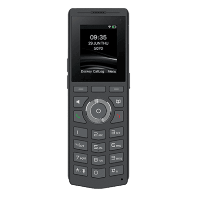 Teléfono IP Wi-Fi Portátil / Pantalla 2.0" 240x320 / Dual Band 2.4/5 GHz / Bluetooth 5.0 / Batería 1900 mAh / Resistencia Caídas 1.8 m (5.9 ft) W610W FANVIL