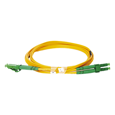 Jumper de Fibra Óptica / Monomodo 9/125 / LC/APC Duplex / PVC 2.0 mm / 2 m (6.56 pies) / Amarillo LP-SM2-LCA-LCA-S2 LINKEDPRO BY EPCOM