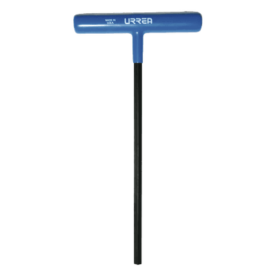 Llave Hexagonal Tipo T / Métrica 6 mm / Longitud Total 9' (228.6 mm) / Maneral 4' (101.6 mm) / Acero Anticorrosivo