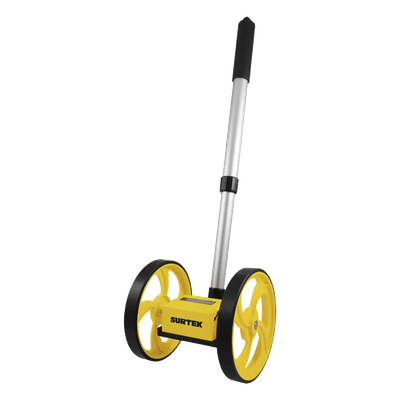 Odómetro Manual / Doble Rueda 6" / Medición 10,000 m (32,808 ft) / Mango Extensible / Plegado 44 cm (17.3 in) SYS-122-269 SURTEK
