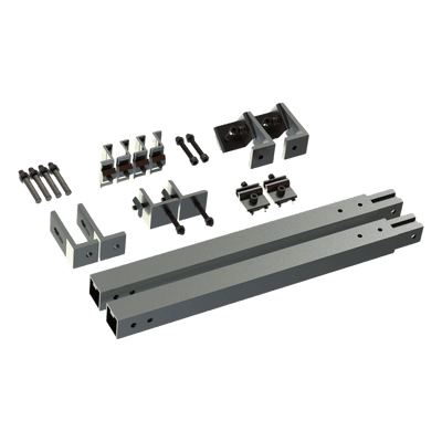 Caja de accesorios de aluminio anodizado / Arreglo 1x4 / Inclinación 20-45° / Resistencia viento 136 km/h / 21.3 kg EPLAMO011X1ST EPCOM POWERLINE