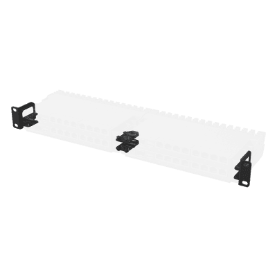 Kit de montaje en rack / 1U / 4 enrutadores / 1.64 pies de profundidad / Acero K-79 MIKROTIK