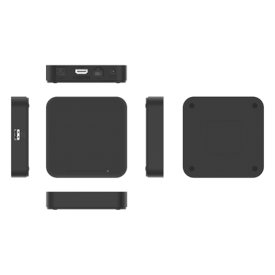 TV Box Android / WiFi 5 Dual Band / UHD 4K / HDMI 2.1 / LAN RJ45 / Bluetooth Voice Remote LP-STB-WIF5-UHD LINKEDPRO BY EPCOM