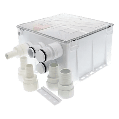 Sistema de Desagüe para Duchas / 800 GPH / 12 VDC / Interruptor de Flotación Automático / Válvula Antirretorno / Cubierta Sellada 98B RULE