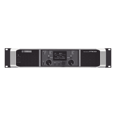 Amplificador de audio Clase D / 800 W x 2 a 8Ω / 1050 W x 2 a 4Ω / Baja impedancia / Procesamiento inteligente PX8 YAMAHA
