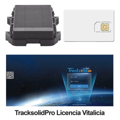 Localizador GPS 4G / Panel Solar / Batería 10,000 mAh / IP67 / Alarma de Sabotaje / Rastreo de Contenedores LL303KIT3 JIMIIOT