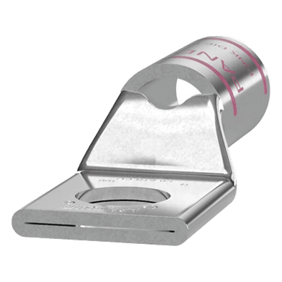 Zapata de Compresión / Calibre 1/0 AWG / Orificio 3/8" (9.5 mm) / Tambor Estándar con Mirilla / 1 Pieza LCA1/0-38-X PANDUIT