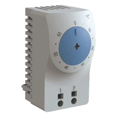 Termostato / Control de Temperatura Fahrenheit / Riel DIN 35 mm / NA / 60x33x41 mm / 2.36x1.3x1.61 pulgadas ATEMNOF HOFFMAN