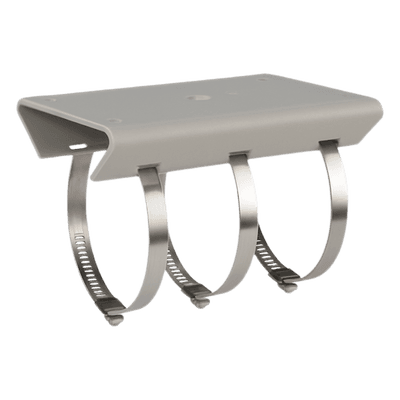 Montaje para Poste Vertical / Acero Galvanizado SUS304 / Ø 67-127 mm / 250 x 127 x 46 mm / 1.6 kg / Color Blanco / 9.8 x 5 x 1.8 in DS-1275ZJ/HWB HIKVISION