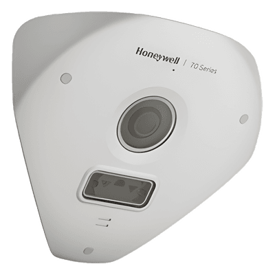 Cámara IP de esquina / 5 MP / lente 2.3 mm 128° / IR invisible 6 m / WDR 130 dB / IP66 NEMA 4X IK10+ / PoE 802.3af HC70WC5R3 HONEYWELL