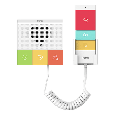 Intercomunicador SIP / Wi-Fi Dual Band / 6 Botones Antibacteriales / IP54 / 1 Relevador / Audio HD Y501WY FANVIL
