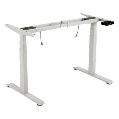 Base de Escritorio Motorizado Profesional / Altura Ajustable 60-125 cm (1.97-4.10 ft) / 3 Presets de Posiciones / Carga Máxima 100 kg / Elevación 30 mm/s / Color Blanco EM33-2A3-WH EPCOM INDUSTRIAL