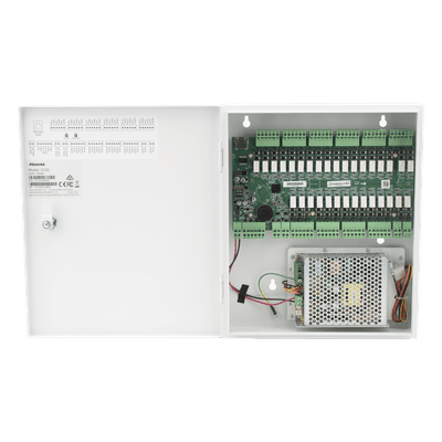 Controlador de Elevador IP / 32 Pisos / Gestión en la Nube / Wiegand 26/34 / PoE / 20,000 Tarjetas / 100,000 Eventos EC33 AKUVOX