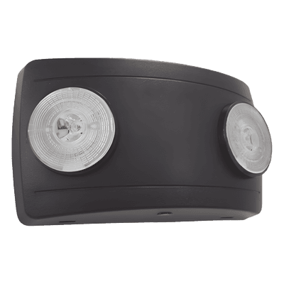 Luz de Emergencia LED / 2 LED 1W / 150 lm / 90 min Autonomía / Voltaje Universal 127-240 VAC / UL 5VA Ignífugo SF660LB SFIRE