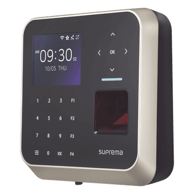 Lector de huella con IA / Reconocimiento profundo / 500,000 usuarios / Control de acceso y asistencia BS2AODPB SUPREMA