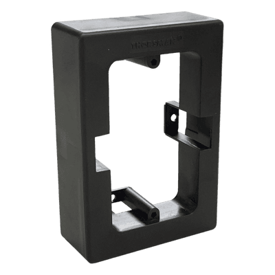 Caja de Registro Universal / PVC Autoextinguible / Cierre a Presión / Color Negro TMK-S1-N THORSMAN