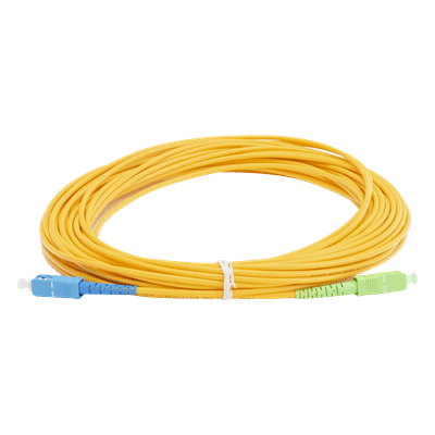 Jumper de Fibra Óptica / Monomodo OS2 / SC/UPC-SC/APC / Simplex / 15 m (49.21 ft) / 3 mm / PVC LPSM3SCUSCAS15 LINKEDPRO BY EPCOM
