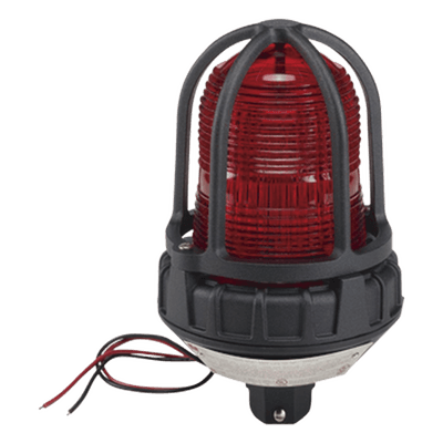 Luz estroboscópica para ubicaciones peligrosas / Montaje tipo tubo / 120 VCA / Rojo / 520.000 candelas / IP66-IP69K 151XST-120-R FEDERAL SIGNAL INDUSTRIAL