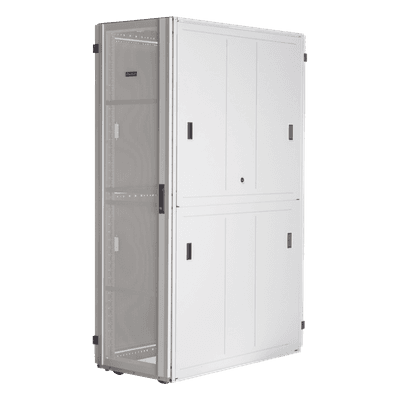Gabinete para Centros de Datos / 42 UR / 800 mm Ancho / 1070 mm (3.51 ft) Profundidad / Carga 1588 kg / Puerta Perforada 80% / Acero XGL84212W PANDUIT