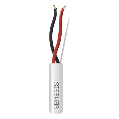Cable para Alarma / 2x16 AWG / Riser CMR-CL3R / 305 m (1000 ft) / Blanco 2121-1101/1000 GENESIS