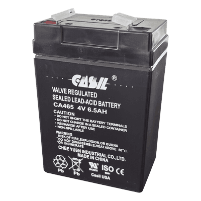 Batería de Respaldo para Comunicador / 4V / 6.5 Ah / Plomo-ácido Sellado Tipo Gel / Vida Útil 5 Años R30011454 HONEYWELL HOME RESIDEO