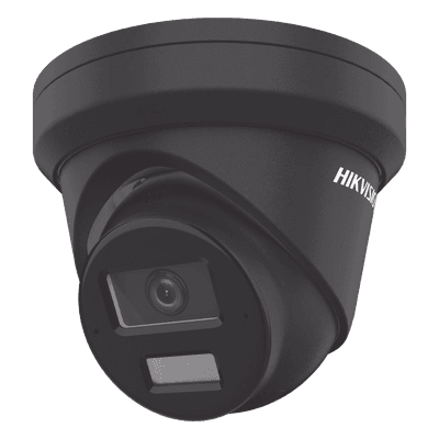 Cámara Turret IP / 4 Megapixel / Dual Light 30 m (98.4 ft) / WDR 120 dB / AcuSense / IP67 / PoE / MicroSD 512 GB