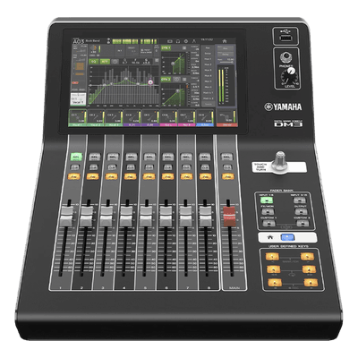 Consola de Mezcla Digital / 16 Canales / 8 Salidas / Pantalla Táctil 9" / Dante Integrado / 12 XLR + 4 Combo / 6.5 kg