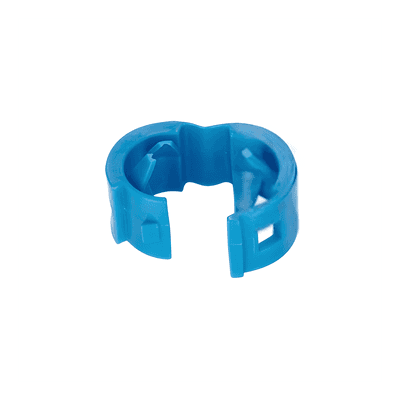 Clips de Identificación para Patch Cords / 25 Piezas / Diámetro 4.7 a 7.8 mm / Color Azul / Fijación a Presión / Polipropileno RoHS PCBANDBU-Q PANDUIT