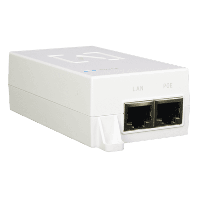 Inyector PoE+ / Gigabit 10/100/1000 Mbps / 48V 0.64A / Alcance 100 m (328 ft) / Montaje en Pared INJECTOR-POE+ ALTA LABS