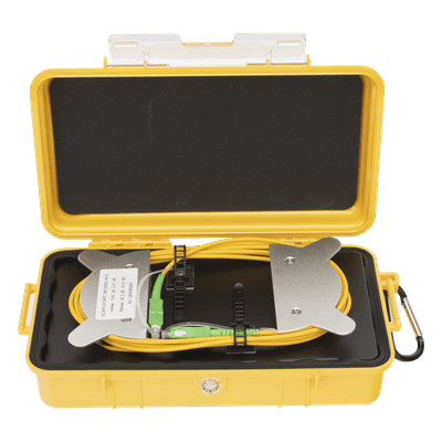 Bobina de Lanzamiento OTDR / Fibra Monomodo / 1 km (3280.8 ft) / Conectores SC/APC / Carcasa Resistente LP-LC-SM-1KM LINKEDPRO BY EPCOM